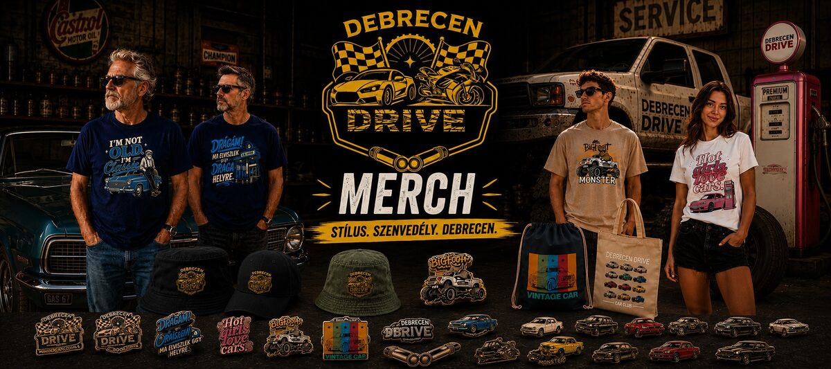 Debütál a Debrecen Drive Merch!